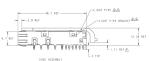 2170614-1 Single CONN SFP CAGE PRESS-FIT 4 Gb/s Shielded With Light Pipe