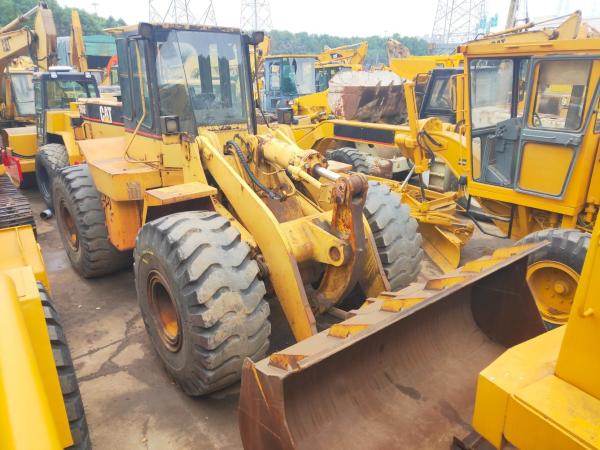 Used High Quality Cat Wheel Loader 966f, Secondhand 100% Original Medium Front