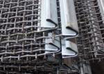 Anti Clogging Diamond Hole 72A Steel Woven Mesh Screen