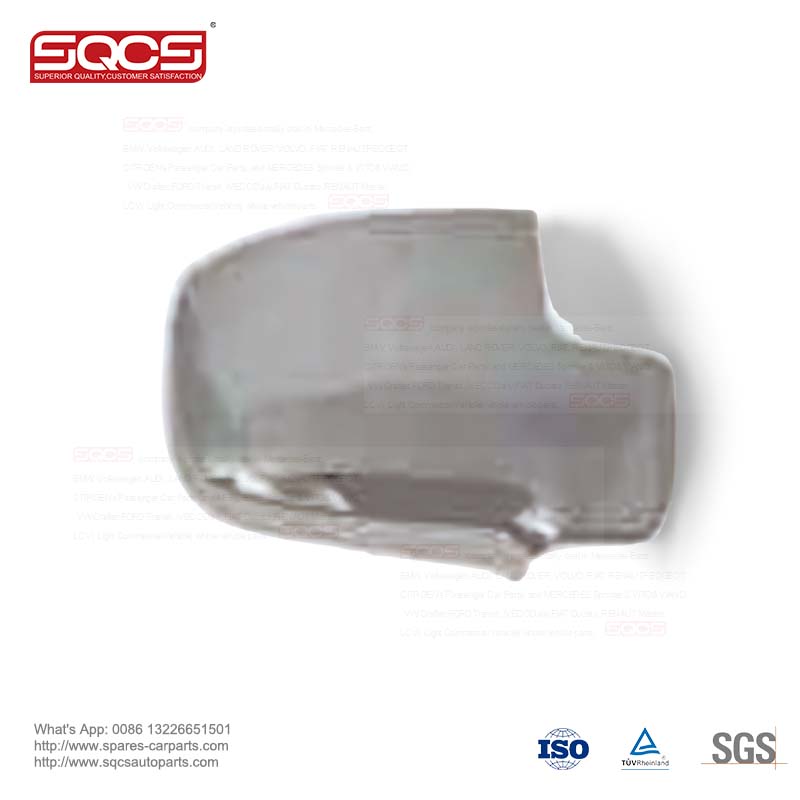 100%tested Silver SQCS Auto Parts Outside Mirror Chromed Plastic Cover Adjustable R OE 9108114000-2 for MERCEDES SPRINTER W910 2019-