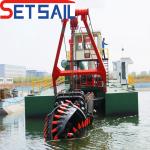 Underwater River Sand Pump Excavation Dredger Customization 50-260kw Cutter Head