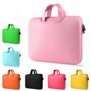 China Shock Absorption Pink Womens Laptop Bag Customed Washable With Carry Handles on sale