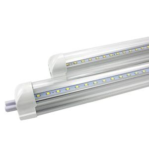 Wholesale ETL 5 Years Warranty Double Lines Integrated T8 LED Tubes 4FT 1200mm 1.2M For Supermarket Office Hotel from china suppliers