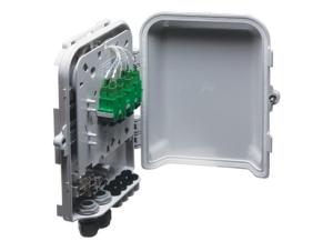 Wholesale 8 Port Fiber Distribution Box Mechanical Splice With 2 Inlet Ports from china suppliers