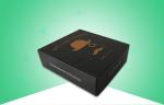 Hard Design Gift Packing Boxes Spot UV Corrugated Paper Board For Packing Wine