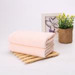 Woven Bamboo Fiber Super Clean Face Towel Bath Towel with Animal Print Pattern