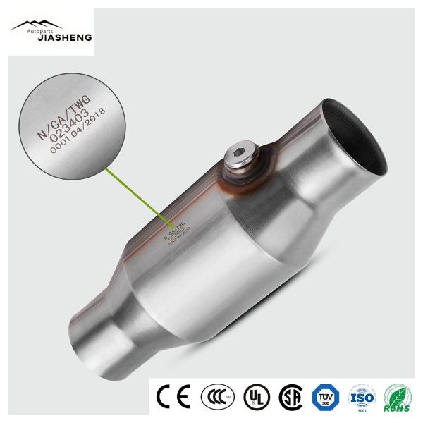 2.5" Stainless Steel Catalytic Converter Direct Fit Exhaust Auto Catalytic