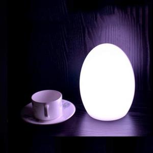 China 3500K Rechargeable Egg Shaped LED Lights Plastic Material For Kids Gift on sale