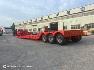 Wholesale ABS Anti-lock Braking System Capacity Gooseneck Lowbed Trailer for Construction and Mining from china suppliers