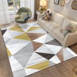 Geometric Bedroom Floor Carpets 60*90cm 80*120cm Living Room Rug Anti Slip