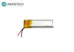 3.7V 80mAh 400930 Custom Lithium Polymer Battery Low Weight For Electronic