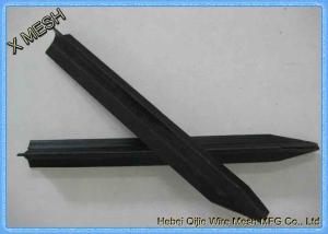 Wholesale 1.85kg /M Steel Star Pickets , Y Star Picket Hot Dipped Galvanized / Traditional Black Bituminous Coated from china suppliers