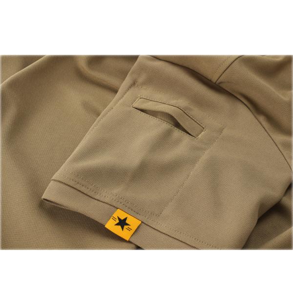 Knitted Polyester Cotton Polo T Shirts Breathable Short Sleeve For Men
