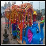 fair ground rides electric train ride trackless elephant train