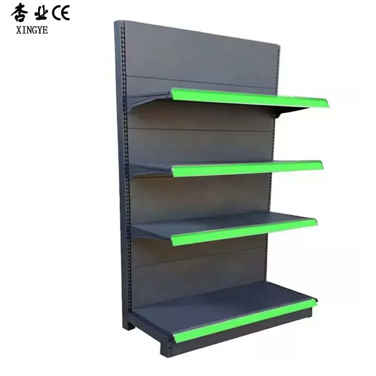 Hot Pharmacy Shelving Shop Display Shelf Metallic Light Duty History Store Layer Style