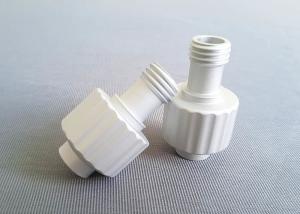 Wholesale Enlarge Cnc Turned Components Aluminum 606 T6 Medical Pipe Hose Coupling from china suppliers