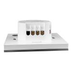 Modern Tempered Glass Tuya Smart Wall Switch , EU Standard Smart 2 Gang Light
