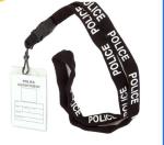 2.0CM Size Customized Logo Badge Holders Lanyards For Event / Festival
