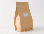 Compostable Biodegradable Stand Up Pouch kraft pouch bags flat bottom bags,