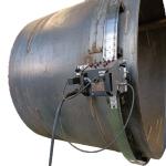 3mm Plate Thickness DC 24V Flexible Rail Tank Welding Machine for Your