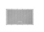 Square 3030 Outdoor LED Modules Light Replacement 154in1 274x156mm