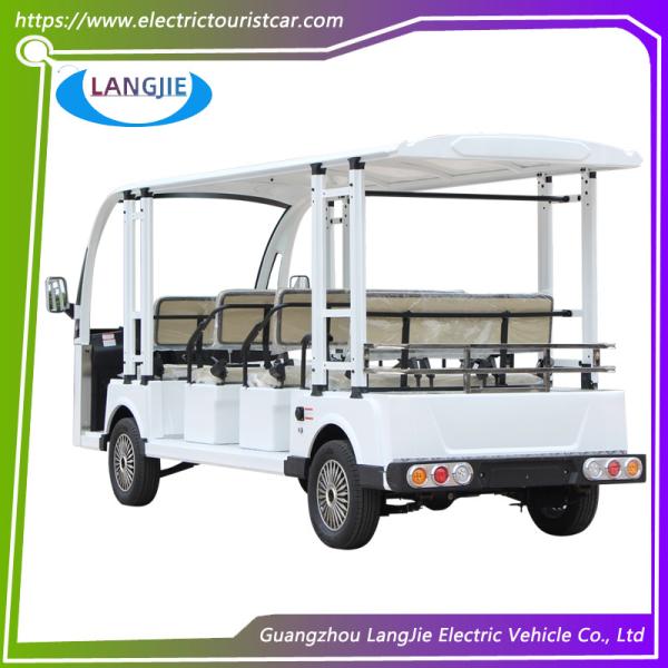 11 Seats Low Speed Electric Vehicles 72V 7.5KW Mini Electric Sightseeing Car For