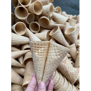Full Automatic Ice Cream Cone Machine Steel Structure High Capacity