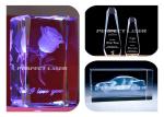 Air Cooling Crystal Laser Engraving Machine 300000 Points / Min Glass Ball 350W