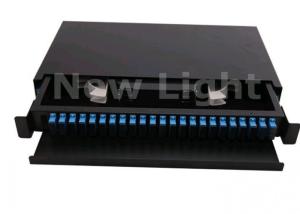 Wholesale 19 Inch Rack Mount Enclosure , 24 Port Fiber Optic Distribution Box For Cable Terminal from china suppliers