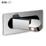 Recessed Hotel Reading Book Wall Lamp Modern Interior Bedroom Bedside Home Decor