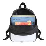 Sublimation School Bag For Kids With Detachable Printing Part Personalized