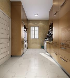 Wholesale Gold Stainless Steel Laundry Room Cabinets With Customizable Storage And Appliances Integration from china suppliers