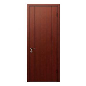 China Veneer Paint Laminate Board 45mm Leaf Plain Wooden Door on sale