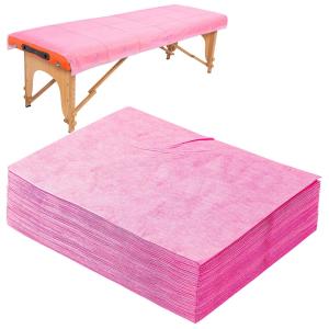 Wholesale Pink Disposable Bed Cover For Facial Use PP PE Hospital Massage from china suppliers
