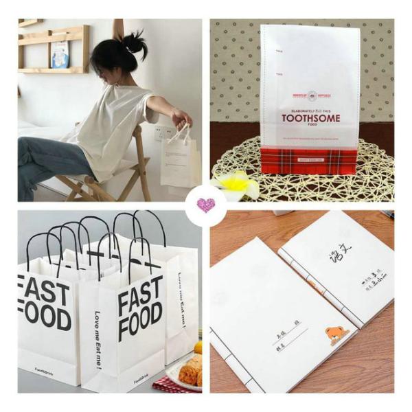 100% Natural Virgin Material White Kraft Paper For Making Paper Bags