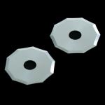 Tungsten Carbide 3910336 Rotary Blade φ28*φ8*0.6 Mm Zund Blades