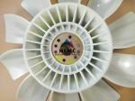 White Excavator Engine Parts 10 Blades 8 Holes 4D102 Diesel Engine Cooling Fan