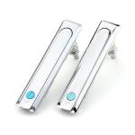 Cabinet Electronic Security Locks For Doors Chrome Plated Surface Treatment