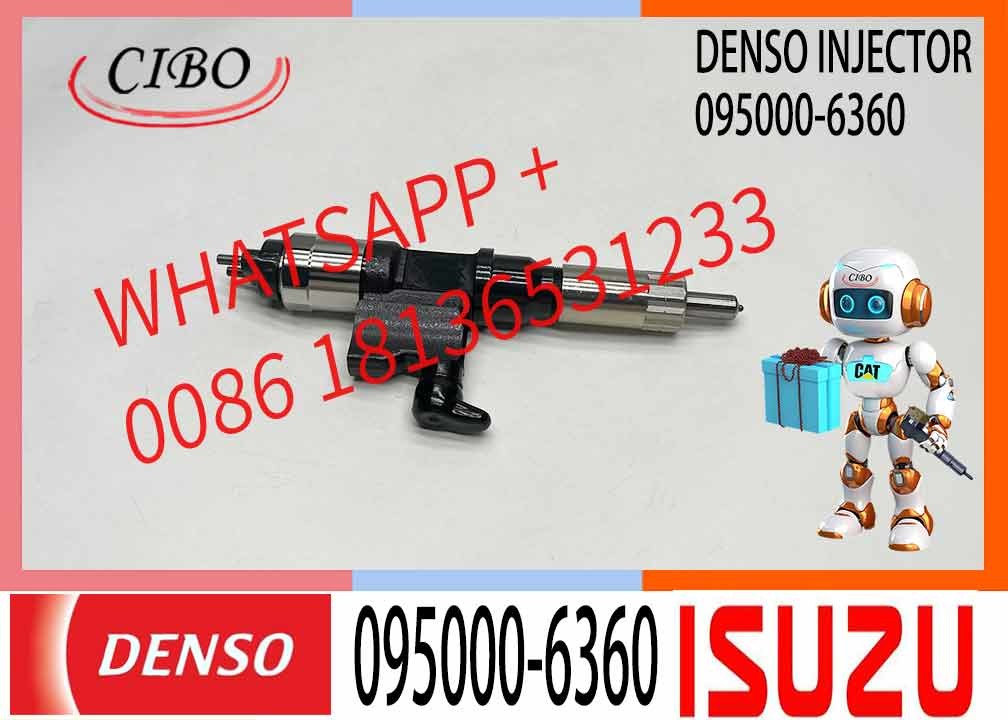 095000-6360 Fuel Injector Assembly 8-97609788-0 095000-5360 095000-5471 For ISUZU 4HK1 6HK1
