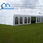 Heavy Duty Large White Waterproof Aluminum Frame Tent Pvc Cover Wedding Marquee