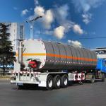 43000L 28t Heavy Duty Liquid Tanker Trailer BPW Axle