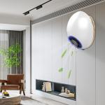 DC Motor 65dB Plasma UV Hepa Air Purifier Wall Mounted Rotating