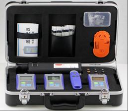 Wholesale Deluxe SM &amp; MM Fiber Optic Test Kit , Fiber Optic Testing Tools HR - 580T from china suppliers