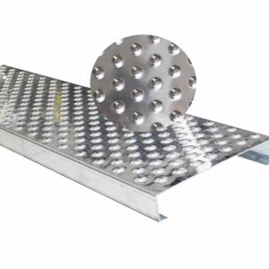 Wholesale Raised Holes Galvanized Steel Grating Stainless Steel Material For Ramps from china suppliers