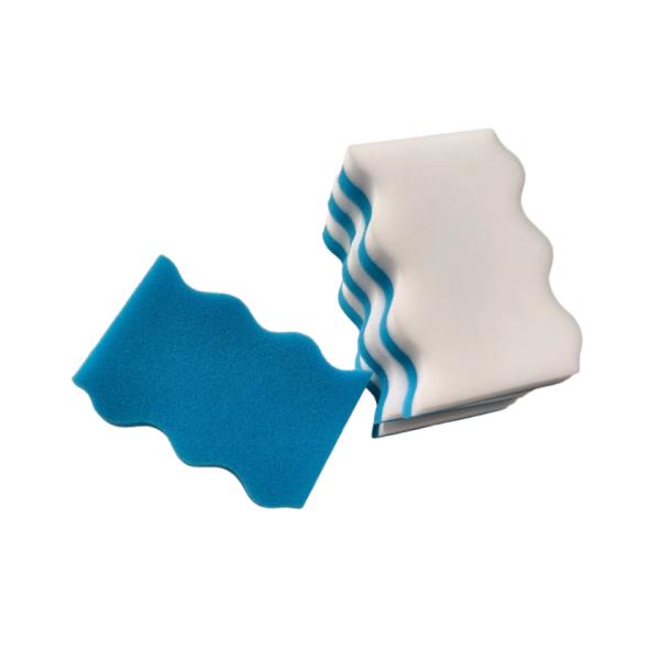 Magic Nano Sponge Block 100x60x30mm for Shoe & Kitchen Cleaning