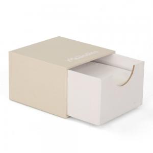 China Custom Eco Friendly Luxury White Slide Drawer Clothes Garment Apparel Packaging Boxes on sale