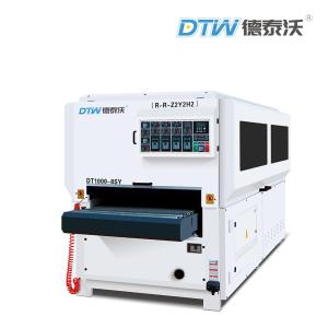 Wholesale DTW Plywood Brush Sanding Machine With Belt Sander DT1000-8SY for Surface Profile Sanding from china suppliers