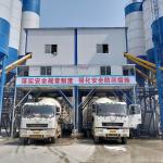 HZS180 Concrete Mixing Plant JS3000 Twin-shaft Mixer and 180m3/h Productivity