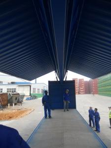 Wholesale 40 Foot Standard Wing Body Container For Easy Cargo Loading Steel High Strength from china suppliers
