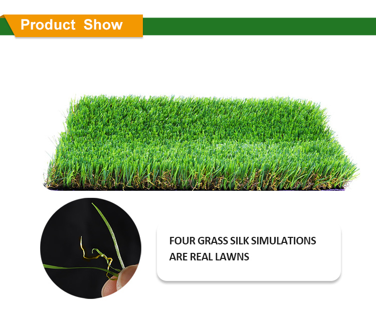 Carpet Grass Landscaping Artificial Lawn Rugby Lawn 25mm Grass Tile